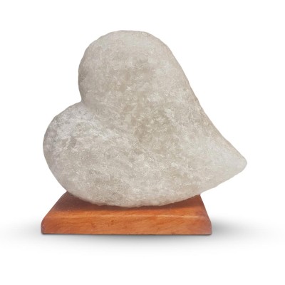 Tırtıklı Kalp Şekilli Tuz Lambası