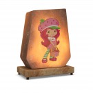 Çilek Kız Tuz Lamba