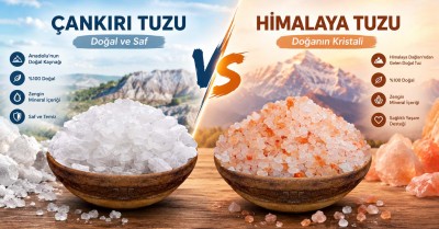 Çankırı Tuzu mu Himalaya Tuzu mu Daha İyi?