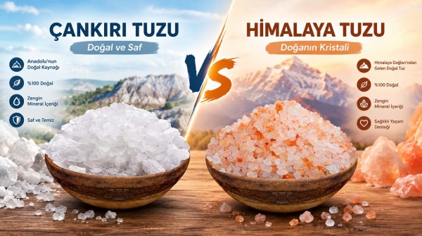 Çankırı Tuzu mu Himalaya Tuzu mu Daha İyi?