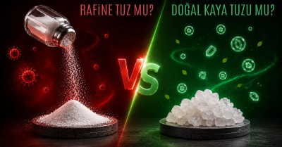 İyotsuz Doğal Kaya Tuzunun Faydaları