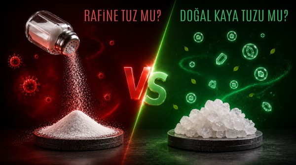 İyotsuz Doğal Kaya Tuzunun Faydaları
